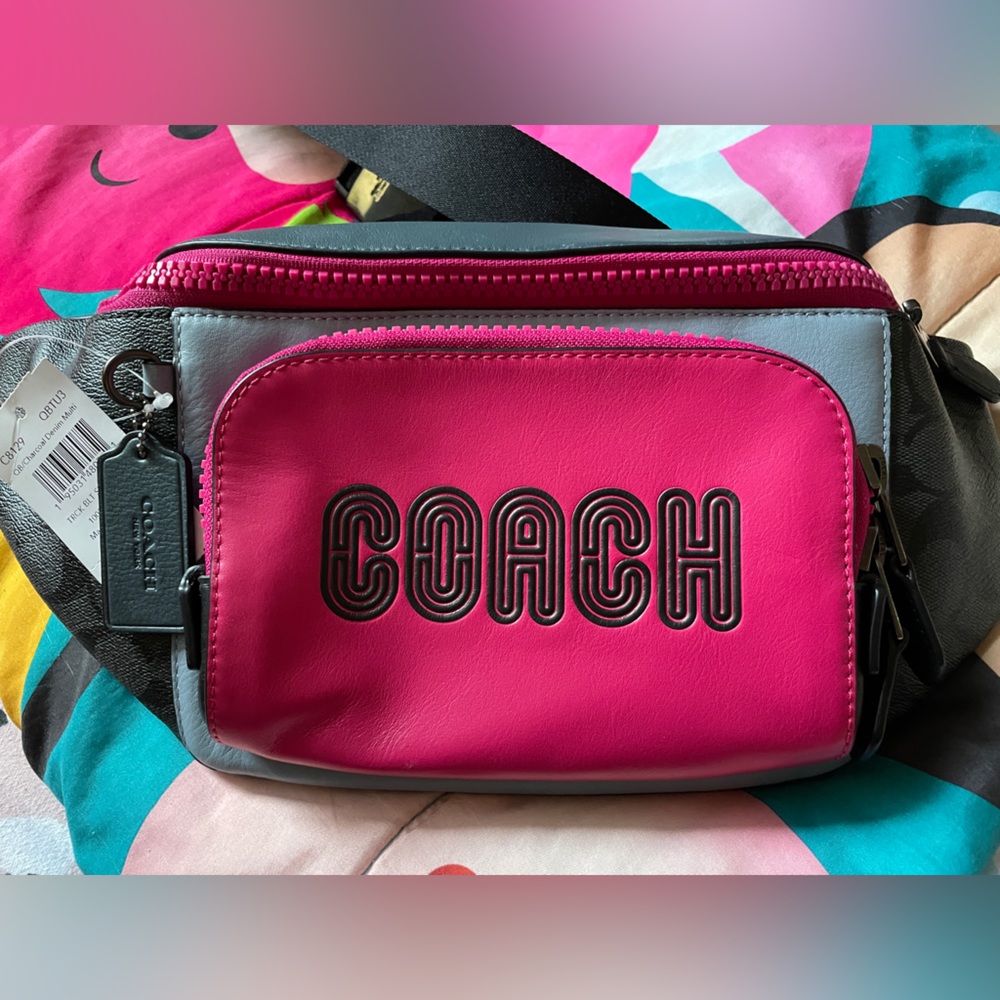 Coach Track Belt Bag